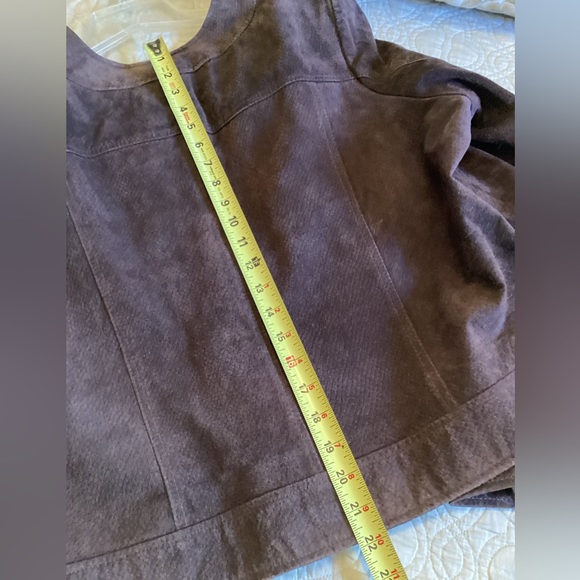 Bernardo Suede Jacket - Brown Python (2X*) - Picture 9 of 12